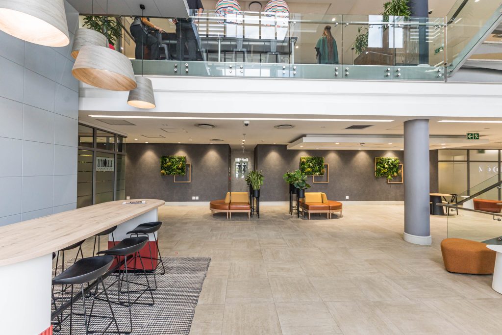 The interior of a commercial propery, illustrating what can be done with a tenant installation allowance